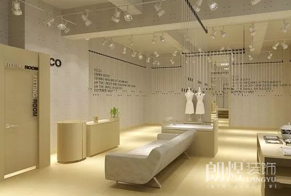 时尚女装店铺装修效果图