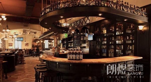 酒吧复古怀旧风格装修效果图
