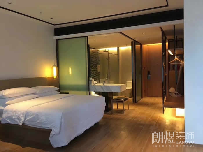 现代风格商务宾馆装修效果图